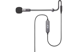 Antlion Audio ModMic - Microfono USB a cancellazione del rumore con interruttore muto, compatibile con Mac, Windows PC, Playstation 4 e altro, nero