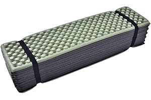 Zetiling Camping Mat, Ultralight Waterproof Folding Comfortable Backpacking Foams Mattress Can be as Tent Hammock Outdoor Pads