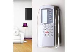 Haofy Storage box, acrilico condizionatore d' aria telecomando supporto a forma di montaggio a parete media organizer box, 1 case