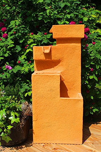 Springbrunnen Arcosa SB-206 Gartenbrunnen mit LED Beleuchtung Wasserspiel Wasserfall - 3