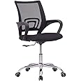 Galaxy Design Mesh Ergonomic Chair Home, Office, Computer Desk & Gaming With Back Lumbar Support Black Color - Model -GDF-7825