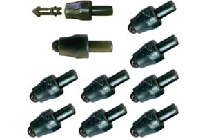 NEWSHOT Quick Change Beads Camo Fishing Hooklength Instantly Shock Bead for Carp Fishing Feeder