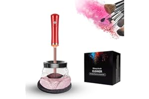 ‎SENHUI Make Up Pinselreiniger Trockner,10 Sekunden Waschen Und Trocknen,Ruhig Und Anti-Shake,Elektrische Pinselreiniger Set,Automatische Tiefenkosmetik-Make-Up-Pinselwerkzeug