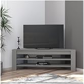 Corner TV Sehpası, 120 cm &ndash; K&ouml;şe Tasarım Gri
