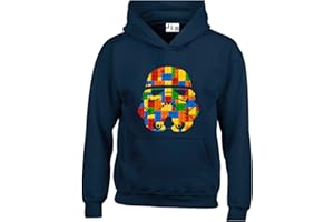 JLB Print Trooper Helmet Bricks Space Wars Sci Fi Movie Film Inspired Premium Quality Unisex Hoodies for Men and Women