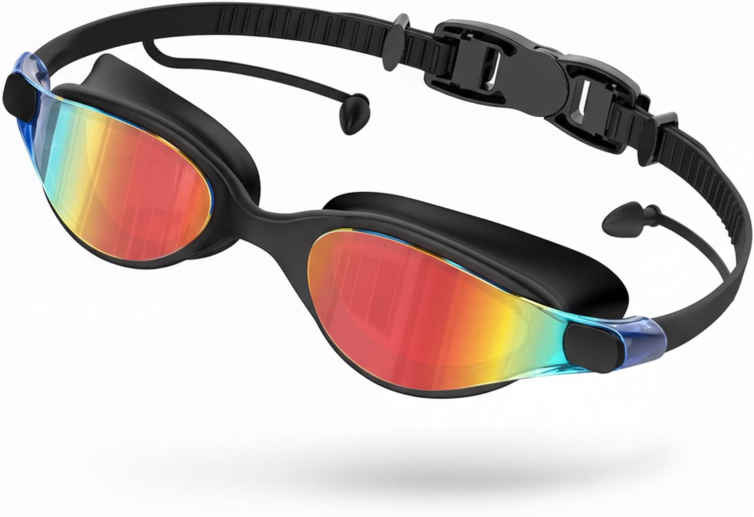 Seaflar Antivaho Gafas De NatacióN General | Profesional Lentes Galvanizados, ProteccióN UV, 3D Sello De Silicona | Impermeable Gafas Piscina Adultos & Adolescentes