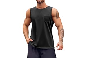 Runcati Tank Top, męski t-shirt bez rękawów, sportowy, do treningu, fitnessu, koszulka podkreślająca mięśnie, modna, do kulturystyki