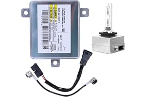 ADAURIS D1S Xenon Bulb & Xenon Headlight Ballast, Xenon HID Control Unit with Igniter Compatible with 8K0941597C 8K0941597E W003T22071