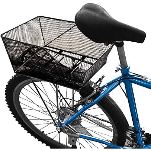 Bunter Fahrradkorb Für Kinder - Abnehmbarer Lenkerkorb Aus Rattan-Optik, 25x16x18 Cm