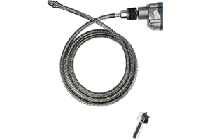 YOUEHSENT Spring Sewer Dredging Tool, Clog Remover Snake Drain with Drill Adapter, Spring Pipe Dredging Tools Drain Hose Cleaner Sticks Cleaner, for Kitchen Sink Bathroom Tub Toilet Clogged (3m)