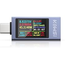 Tester USB C multimetro digitale DC4-30V 0-12A Tester tipo C Rilevatore Tester USB C multimetro digitale DC4-30V 0-12A Tester tipo C Rilevatore