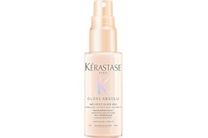 ‎KÉRASTASE Kérastase Gloss Absolu Anti-Frizz Glaze Milk, All-in-1-Pflegespray für langes, zu Frizz neigendes Haar, Mit Hyaluronsäure, Glykolsäure und Wildrosenöl, Hitzeschutz bis zu 230 °C