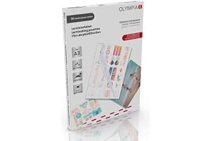 Olympia lamineringsfolie, 125 mikron, A3, 50 stycken