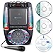 Produktbild Singing Machine SML605B UA Tanzendes Wasserbrunnen Bluetooth Karaoke-System mit LED Disco Lichtern, kabelgebundenem Mikrofon und 3 CD schwarz
