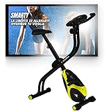 Diadora Fitness Cyclette Pieghevole Salvaspazio, Nero