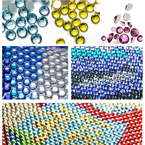 Moresave 35x35cm Herz Baum Stickerei 5D Diamant DIY Anstrich Kreuz Stich - 5