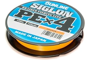 UNBEKANNT Sunline Siglon PE X4 Orange 150m geflochtene Schnur