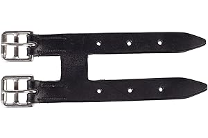 NETPROSHOP Leather belt, surcingle extension black