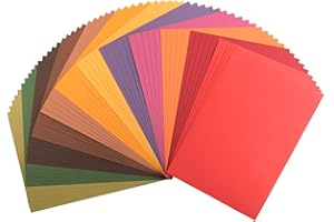 Vaessen Creative Florence 2927-303 Florence Cardstock papier, mieszanka kolorów, jesień, 216 g/m², DIN A4, 60 sztuk, tekstura, do scrapbookingu, produkcji kart, wykrawania i innych prac ręcznych