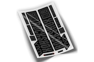 PEGATINEA Pegatinas Horquilla ROCKSHOX Yari 2018 Gris 073 WP61