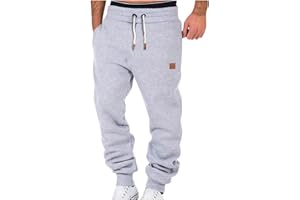 SUSENSTONE 2024 Bas de Jogging Homme Pantalon Jogging Mode Training Pantalon de Survêtement Taille Élastique Décontracté Activewear Pantalons Homme Survetement Sportswear Pantalon de Travail