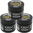 EBIN NEW YORK 24 Hour Colored Edge Tamer 3Pack-Nautral Black (0.5oz/ 150ml)