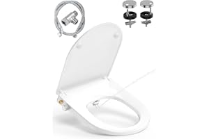 YEAUPE PRO Smart Toilet Seat, Non-Electric Toalettsits Soft Close with Bidet Function, Self-Cleaning Dual Nozzles, Separate R