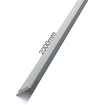 Aluminium hoekprofiel antraciet - 20x20x2 mm Aluminium hoekprofiel antraciet - 20x20x2 mm