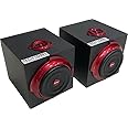 TECH-Unique New Turbo 70 Watt Support Passive Speaker with 2.5 in Tweetrs Inbuild Bookshelf for Small Amplfiiers & DVD Also