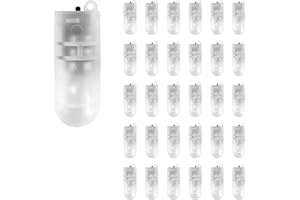 ‎DANOLT Danolt 30 Stück Ballonlichter mini led licht led ballons für hochzeit deko party deko tischdeko geburtstag