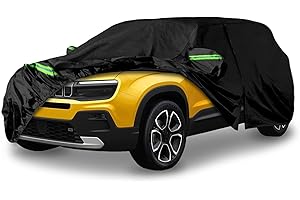 RASHION Funda Coche Exterior Compatibles con Jeep Avenger 2023-2025, Cubierta para Coche Impermeable, Coberturas Completas con Tira Reflectante
