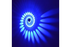 Coocnh Luminaire mural à LED 3 watts, lampe murale en aluminium, lampe pour salle de bain, lampe murale moderne, lampe à