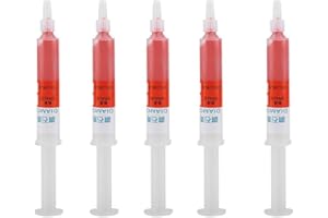 Akozon 5szt.Diamentowa pasta do docierania Związek polerski, pasta ścierna Szlifowanie Diamentowa pasta polerska (W1.5)