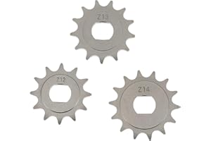 RENNER AUTOMOTIVE Set: Ritzel, kleines Kettenrad (12Z, 13Z, 14Z) - für Simson S51, S70, S53, S83, KR51/2 Schwalbe, SR50, SR80
