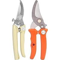 Kraft Seeds Garden Shears Pruners Scissor (Multicolor) and Kraft Seeds Pruning Shear Cutter for All Purpose Garden Use with Smart Lock