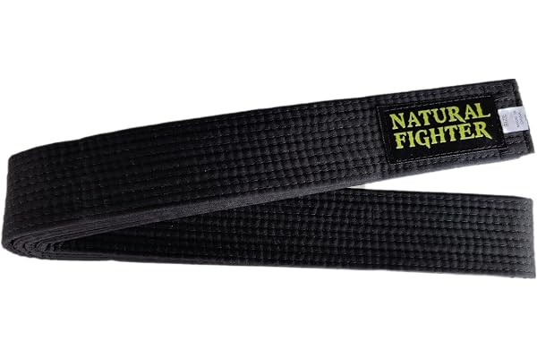 mmasport Ceinture Karaté Judo Aikido Taekwondo Ceinture pour Arts Martiaux en Coton Basique