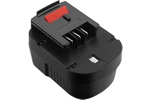 GOOALITY 12V 3,5Ah NiMH Batería Compatible con Black & Decker 12V A12 HPB12 A12E A12-XJ A12EX FSB12 FS120B FS120BX A1712 B-8315 BD-1204L BD1204L BPT1047