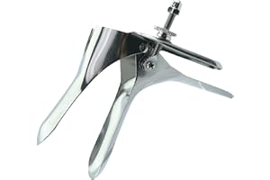 FUTURE OF YOUR PLEASURE SENSUAL Dilatador vaginal y anal de metal ajustable 8,5 cm Espéculo ginecológico juguetes eróticos mujer y hombre Fetiche médico BDSM acero inoxidable sex toys dilatadores sexuales FOPS I09-1