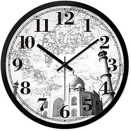 grte Wall Clock Vintage,European Clocks Salon [Office] Mute Mode Modern Creative Great Awakening Quartz Watches Anime Maid Outfit-O 12Inch
