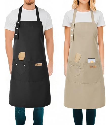 Katoen Linnen Kruis Rug Schort Voor Vrouwen Met Zakken Voor Het Koken Bakken Zwart Zonder Taille Banden Katoen Linnen Kruis Rug Schort Voor Vrouwen Met Zakken Voor Het Koken Bakken Zwart Zonder Taille Banden