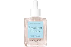 Manucurist - Skuteczny zmiękczacz do paznokci i skórek paznokci – płyn do usuwania skórek – żel 9-free, 97% na bazie bio- pielęgnacja paznokci – 15 ml