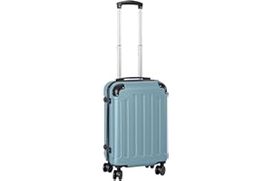 T-LOVENDO.ES Maleta de Cabina rígida Ligera de ABS con Ruedas Dobles 360°, Tirador telescópico y Asas reforzadas | Equipaje de Mano Compacto y Resistente con Interior Forrado y Compartimentos organizadores