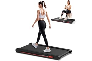 Sperax Tapis de Marche Vibrant 4 en 1 Tapis de Course avec Télécommande, Walking Pad Vitesse 6km/h, Compatible App, Utilisable sous Bureau pour Maison & Bureau