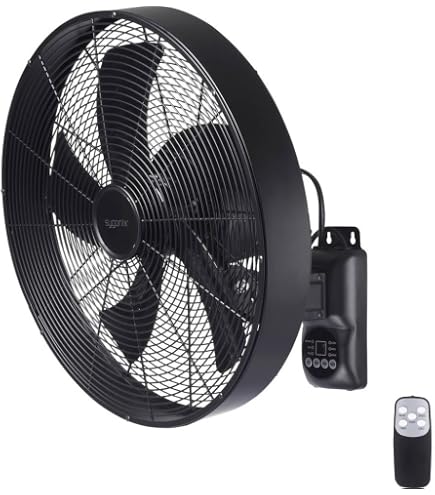 Fanelite - Ventilateur Mural Professionnel FW50-DC - 50 Cm - Moteur DC Silencieux Debit Air 230 M3 Min 6 Vitesses Puissant 96357596