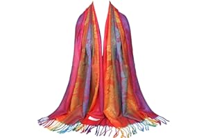 Neelamvar Colorful flowers Jacquard cotton pashmina Women Wrap Shawl tassels Scarves