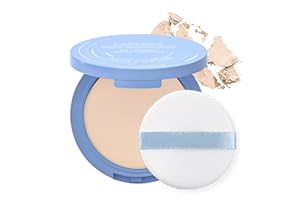 ZOEYSHINE Foundation Setting Powder for Mature Skin, Oil Control Pressed Powder, Translucent Matte Finish, Long-Lasting Waterproof, Pore-Blurring Lightweight (CALASSIC IVORY)