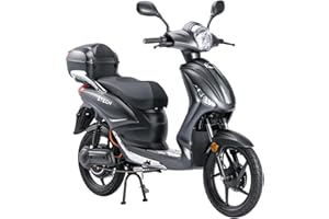 Tecnobike Shop Bici Elettrica a Pedalata Assistita Biciclette Elettroniche Alimentate Z-Tech ZT-09-TDC 1000 20Ah Batteria al Piombo Luci Led Freno a disco Bluetooth Allarme Ruota da 18" pollici