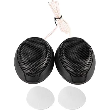 WEI Tweeter de voiture, haut-parleur de tweeter de voiture à dôme, 12V WEI Tweeter de voiture, haut-parleur de tweeter de voiture à dôme, 12V