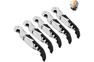 PPX Cavatappi, Waiters Corkscrew di Corkas - Apribottiglia e apribottiglie all-in-One per Sommelier, camerieri e baristi con Manico