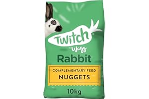 Wagg Twitch Rabbit Food 10kg - Complementary Feed Nuggets